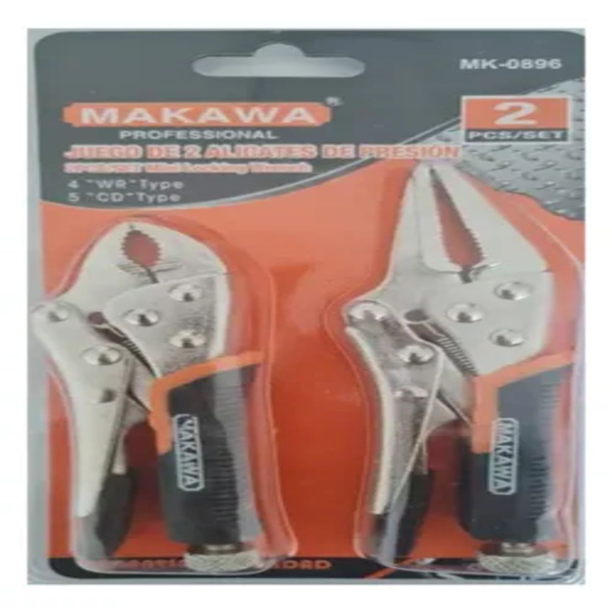 MAKAWA - JGO ALICATE CAIMAN POR 2PCS 4 + 5 MAKAWA