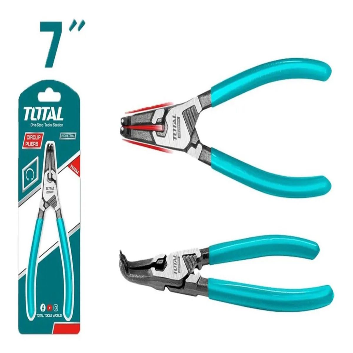 TOTAL TOOLS - ALICATE SACASEGURO CURVO 7 INTERIOR TOTAL