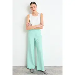 IO - Pantalon Liso Mujer Verde