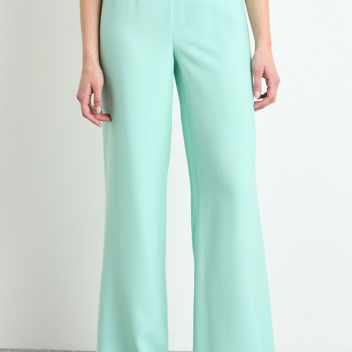 IO - Pantalon Liso Mujer Verde Io