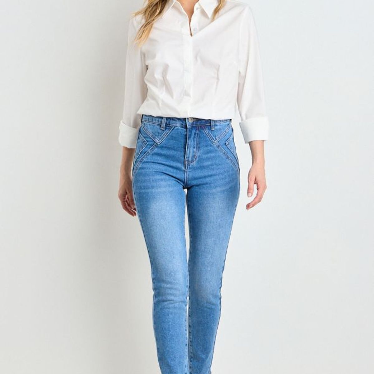 ASH - Jeans Mujer Celeste Ash