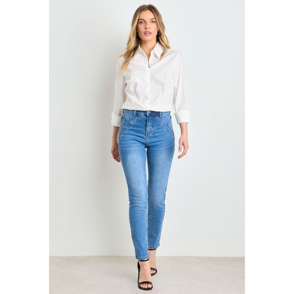 ASH - Jeans Mujer Celeste Ash