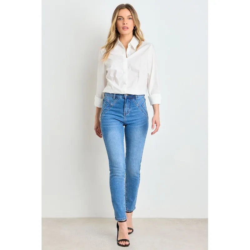 ASH - Jeans Mujer Celeste Ash