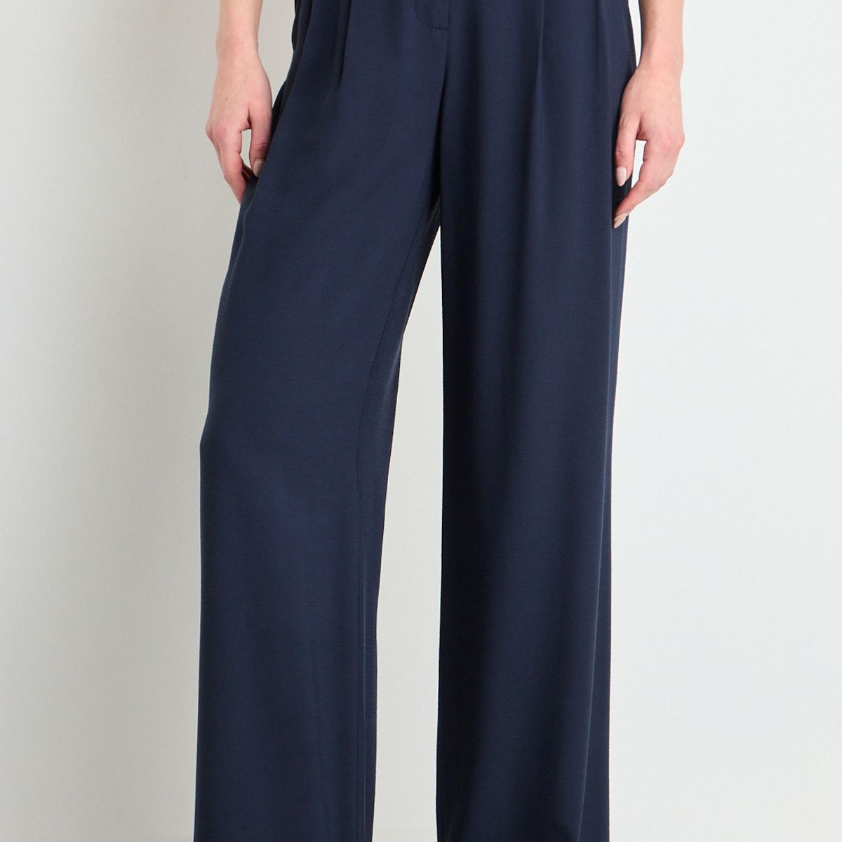IO - Pantalon Liso Mujer Azul Io