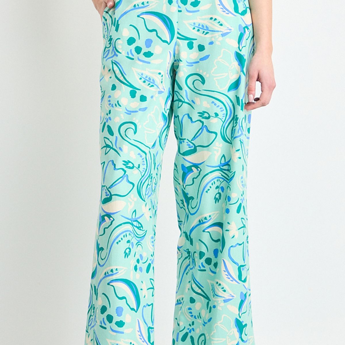 IO - Pantalon Fantasia Mujer Verde Io