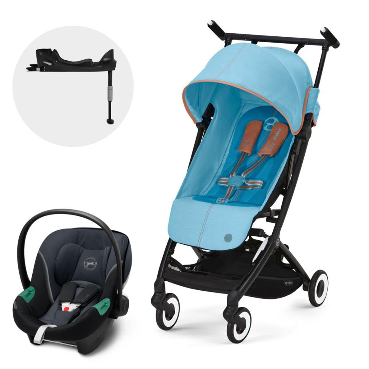 CYBEX - Coche Travel System Libelle Bb + Aton S2 + Base
