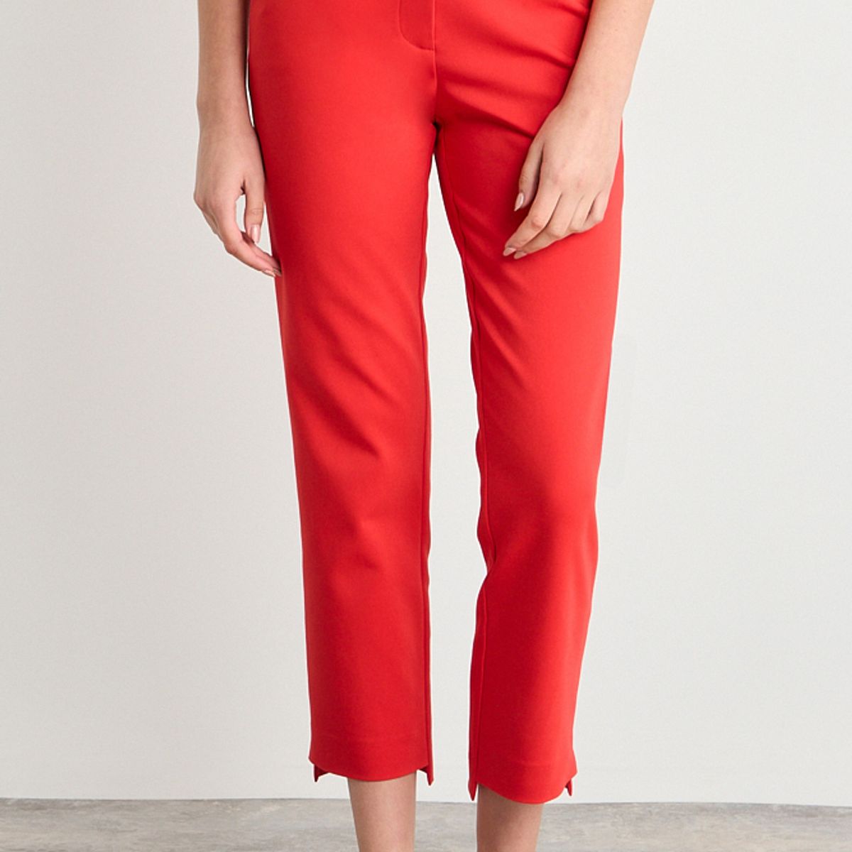 IO - Pantalon Liso Mujer Rojo Io