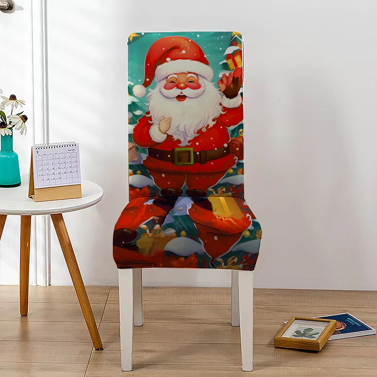 GENERICO - Set De 6 Fundas Para Sillas Diseño Navidad