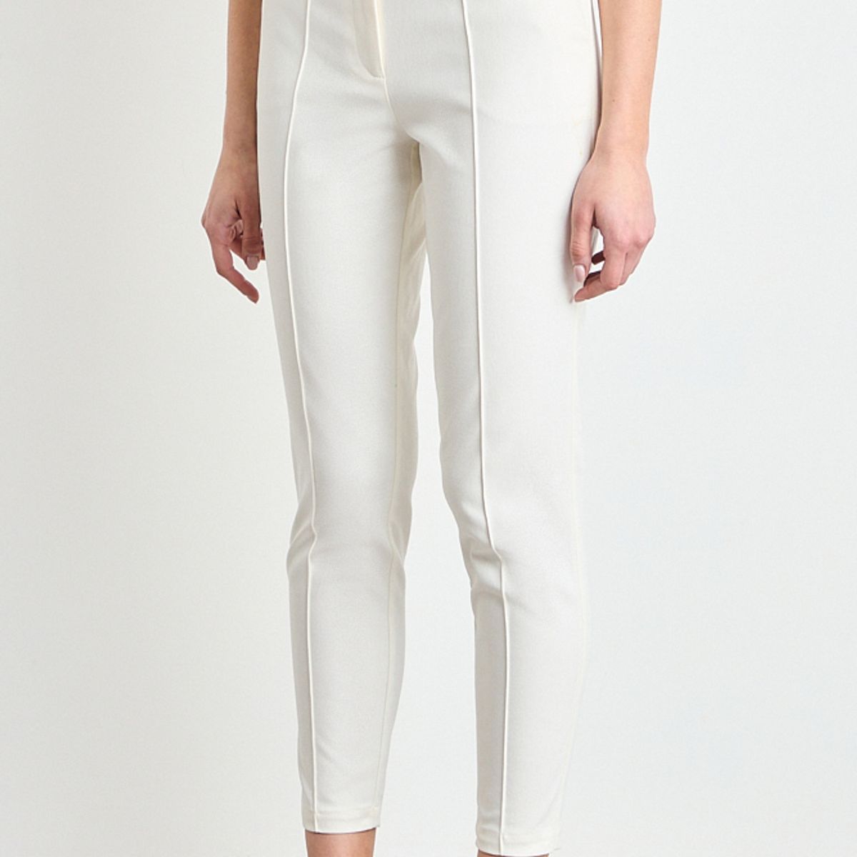 IO - Pantalon Liso Mujer Crudo Io