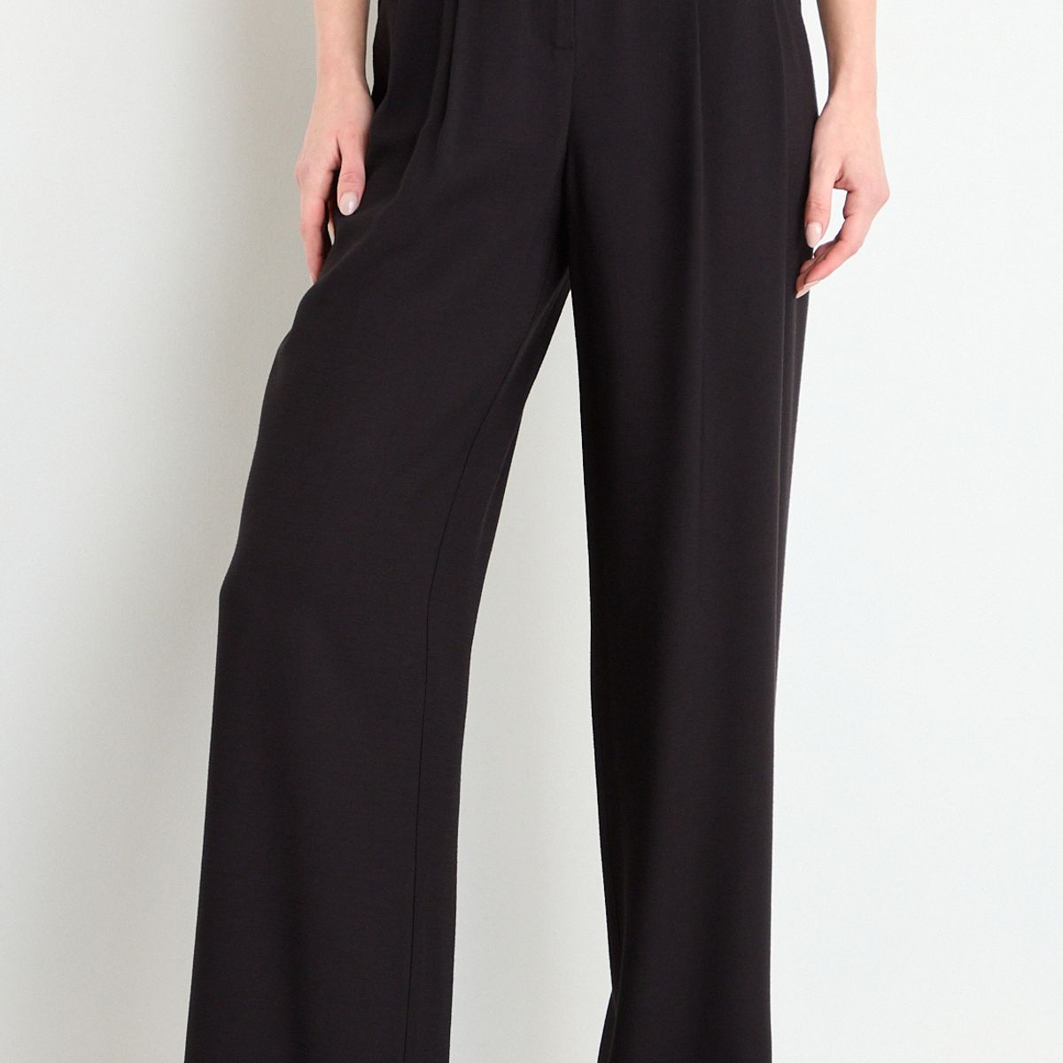 IO - Pantalon Liso Mujer Negro Io