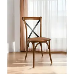 HABITA2 CHILE - Silla Crossback de Madera
