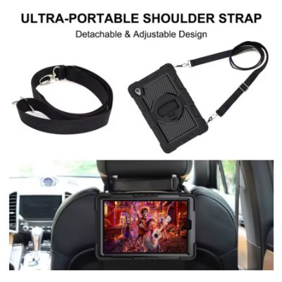 Imagen 2 del producto Funda Carcasa Antigolpes 360 Para iPad A16 11 Gene Con Correa