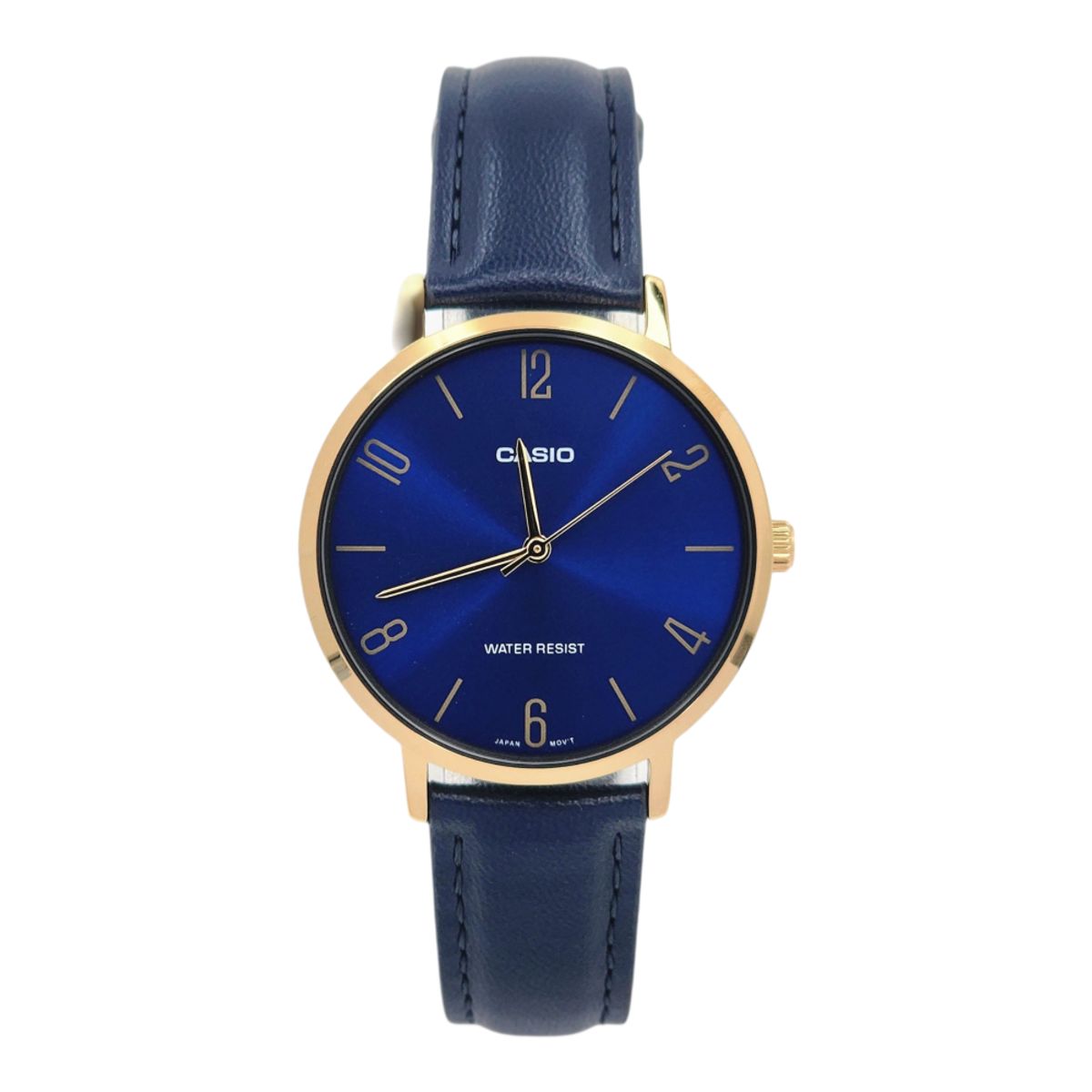 CASIO - Reloj Casio Mujer Análogo LTP-VT01GL-2B Cuero Azul
