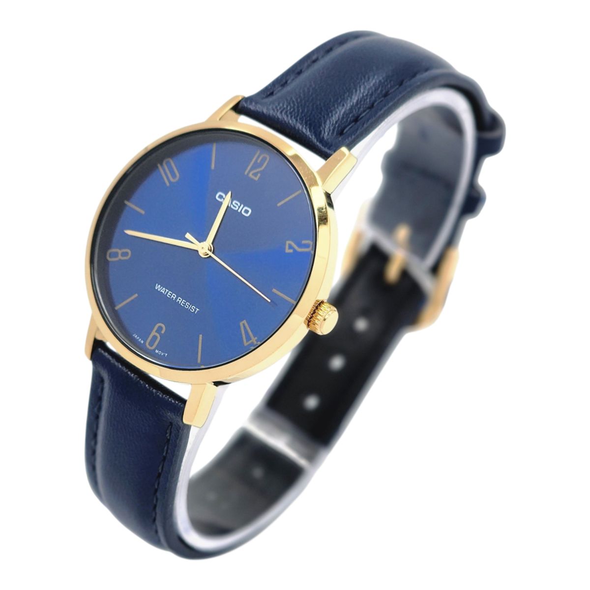 CASIO - Reloj Casio Mujer Análogo LTP-VT01GL-2B Cuero Azul