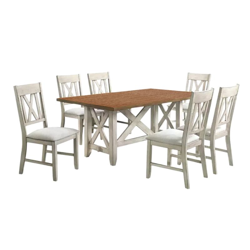 MSA MUEBLES SANTA ANA - Juego De Comedor 6 Sillas Cambridge