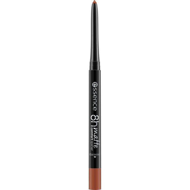 ESSENCE - 8H Matte Comfort Delineador De Labios 17 Must Have Brown