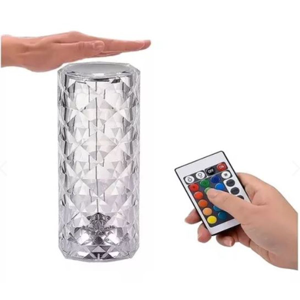 GENERICO - Lampara Cristal Touch Top Ventas