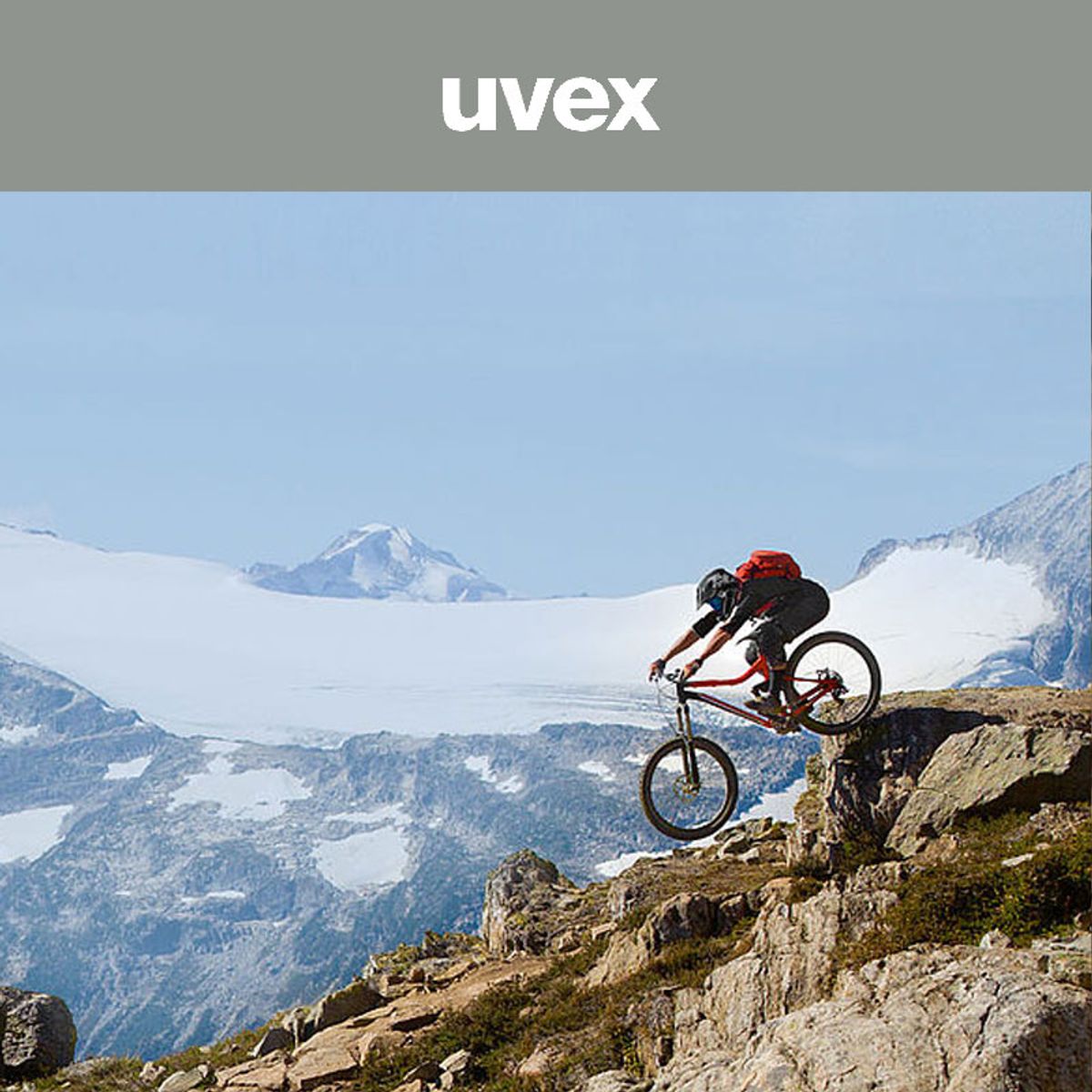 360 - Casco Ciclismo Mtb Uvex Supersonic Blackred 52-57