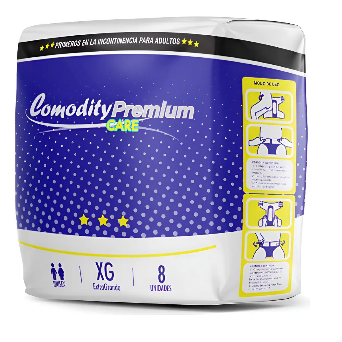 GENERICO - Pañal Adulto Comodity Premium Talla Xg Incontinencia Severa