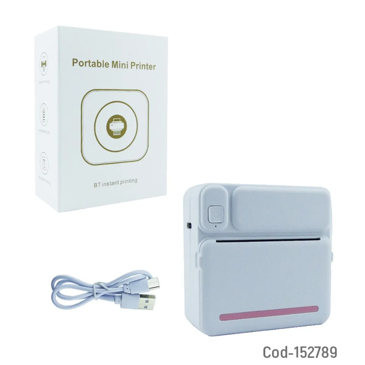 GENERICO - Impresora Térmica Portátil Bluetooth PRO-11 Profesional - Inalámbrica