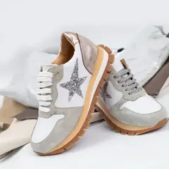 ANNY OUTFITS - Zapatillas Agustina cueros