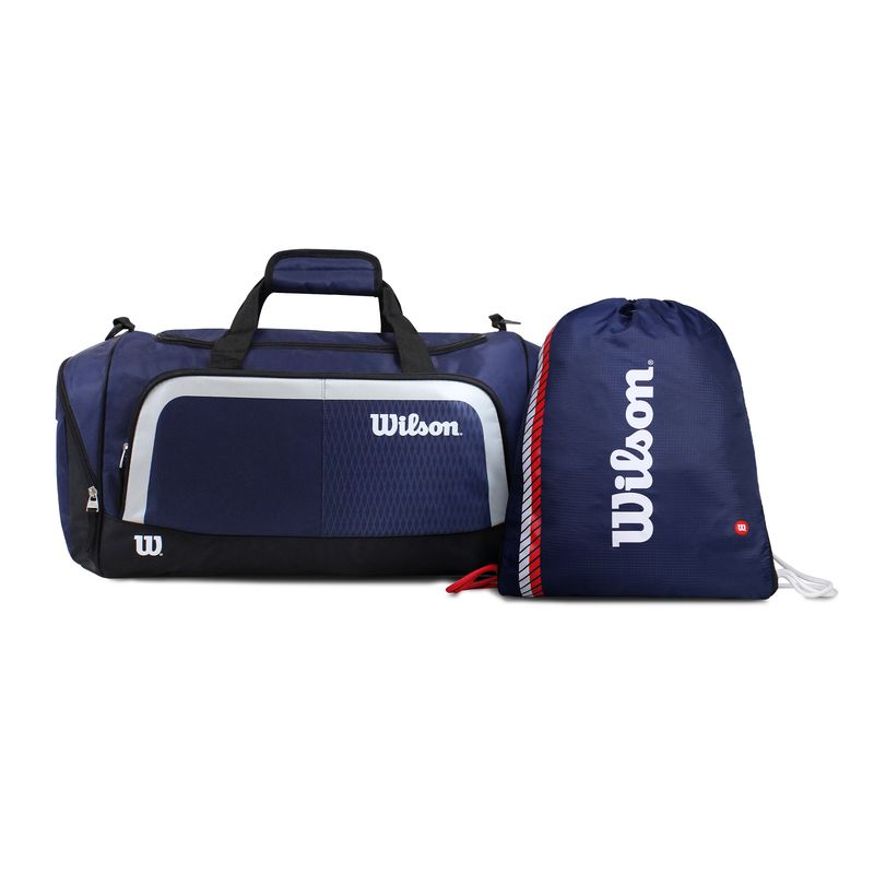 WILSON - Pack Wilson bolso Kepler azul + morral Jornet azul
