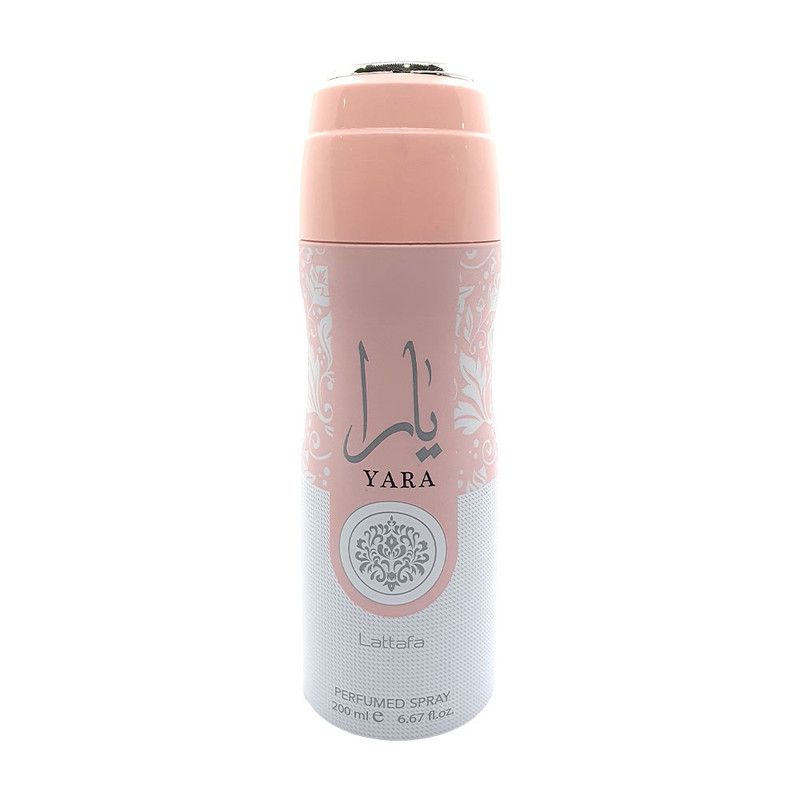 LATTAFA - Desodorante Spray Yara 200 ML Mujer- Dulce Frutal con Coco