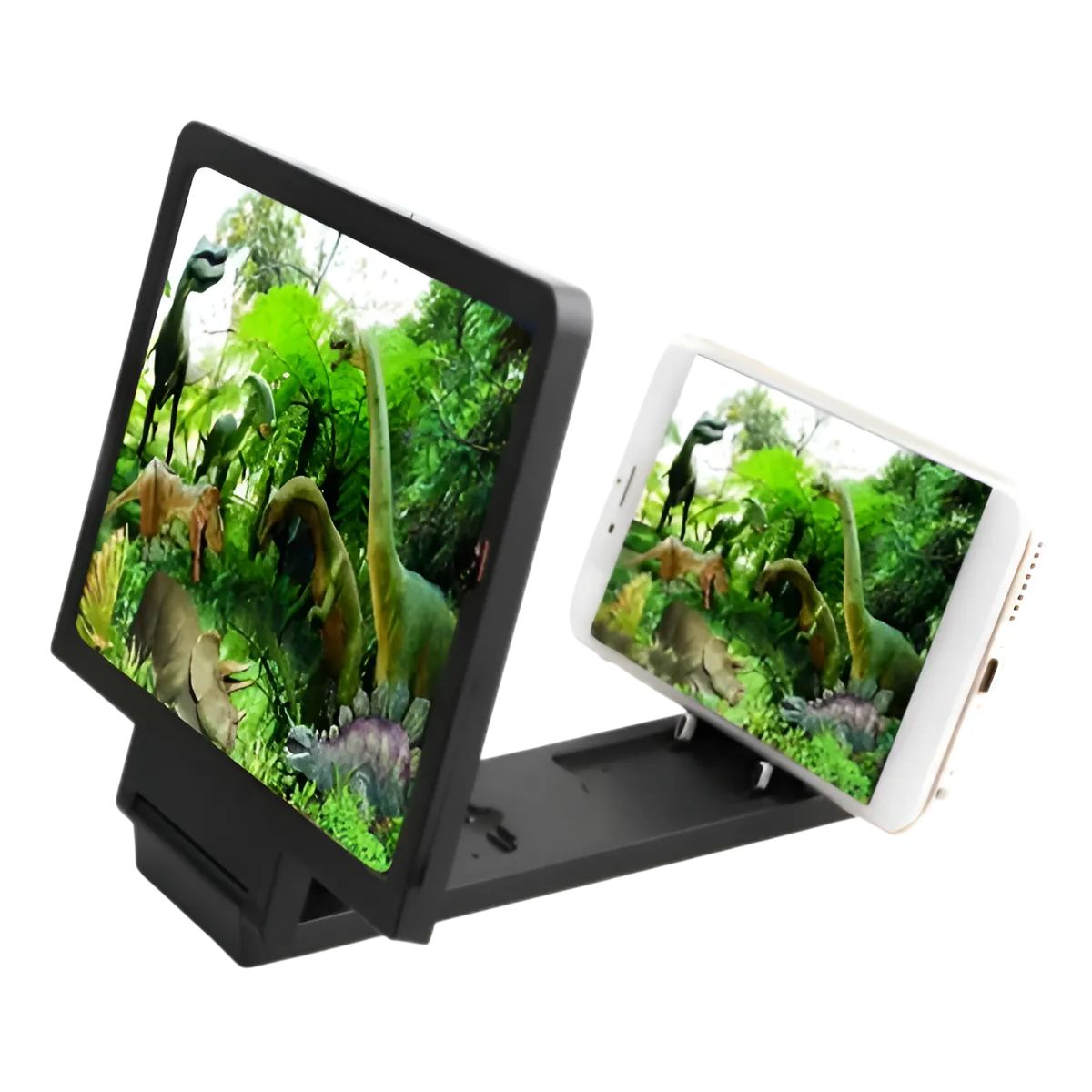 GENERICO - Pantalla Teatro Zoom Lupa Para Celular Portátil