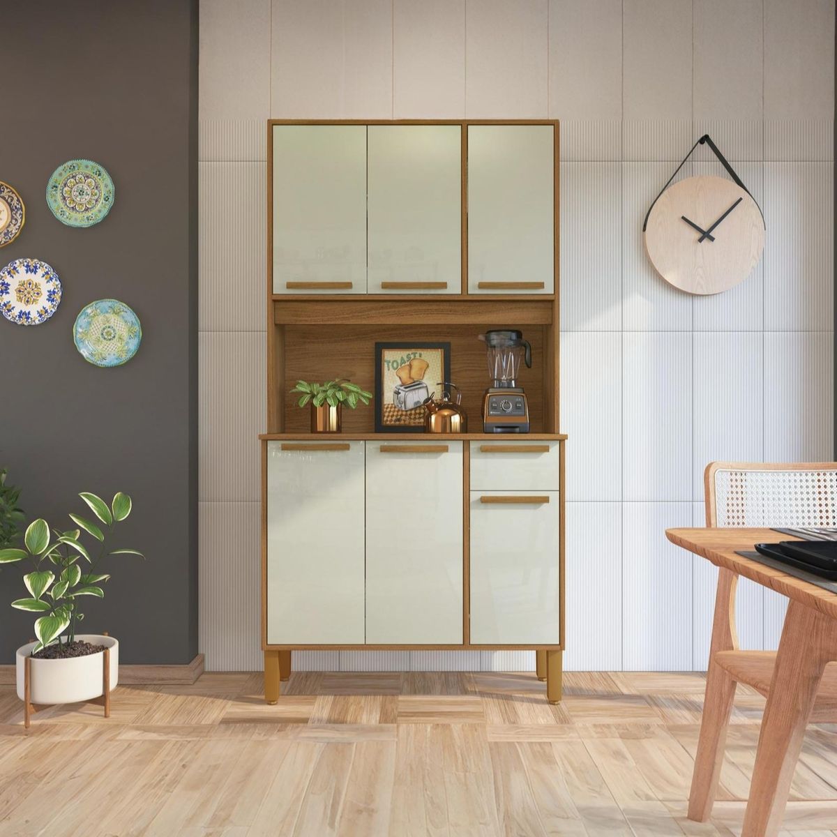 HOME MOBILI - Kit Cocina Aurora Off white…