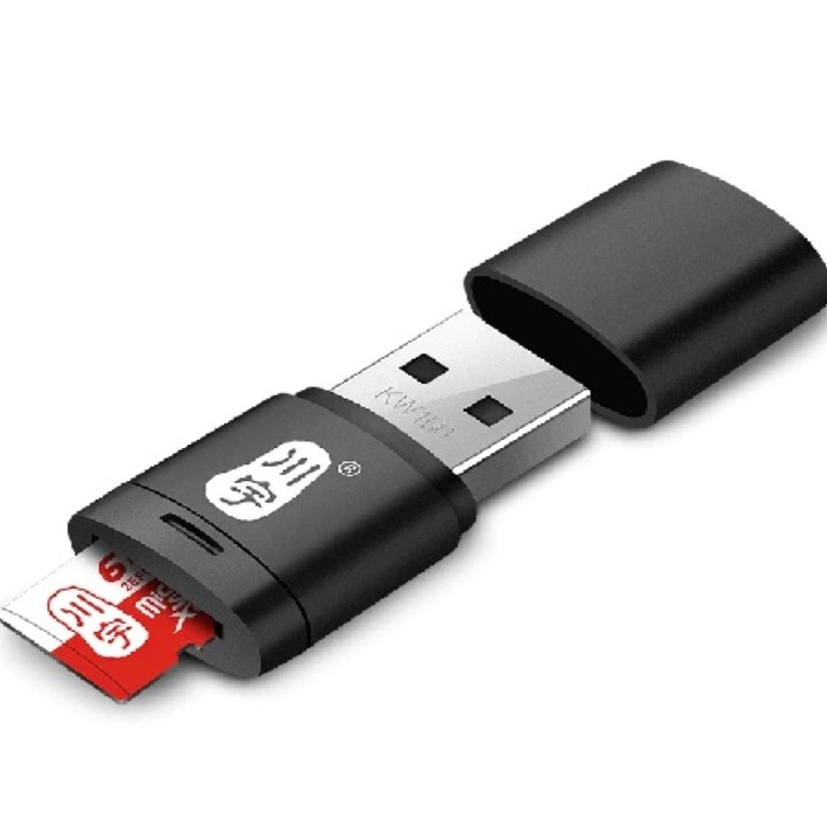 GENERICO - Adaptador Lector Universal Micro SD a USB 2.0 Almacenamiento