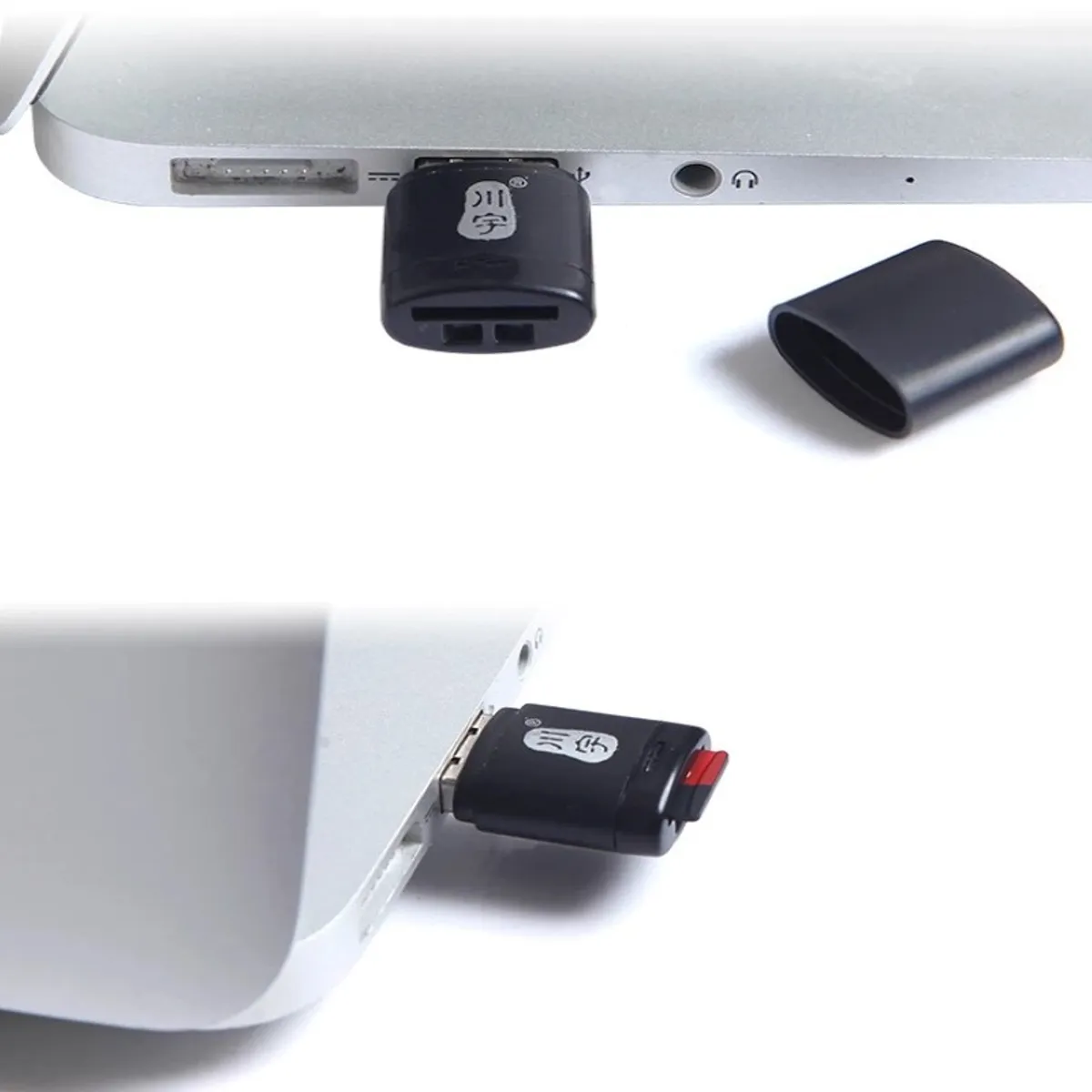 GENERICO - Adaptador Lector Universal Micro SD a USB 2.0 Almacenamiento