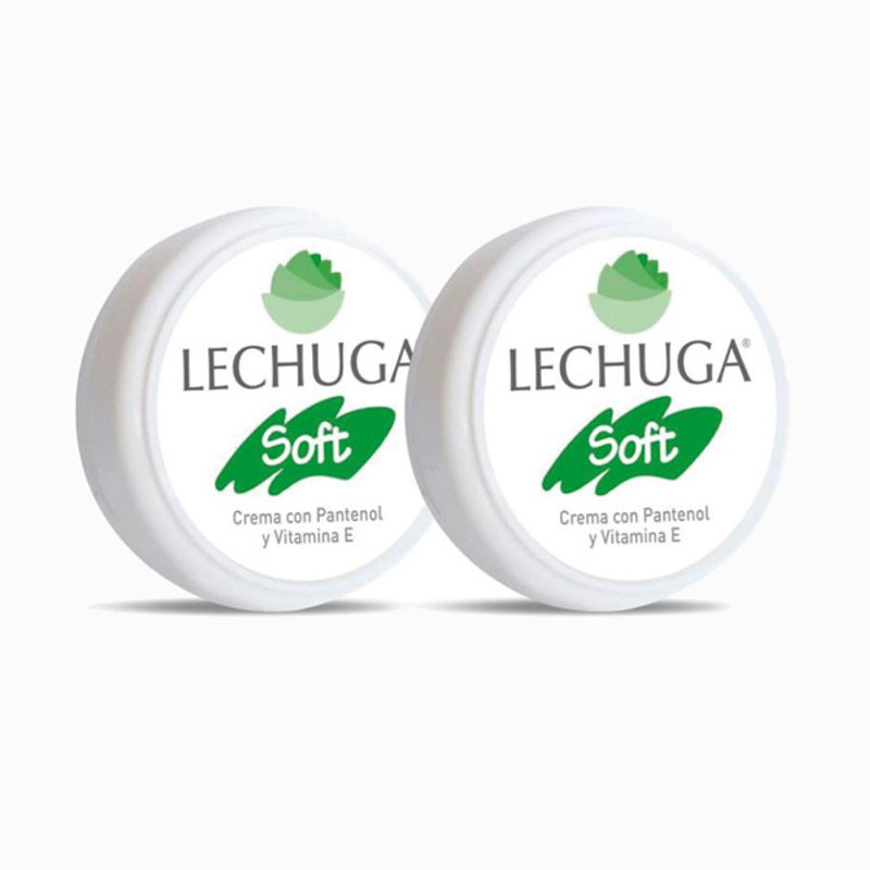 LECHUGA - Lechuga Soft Crema Multipropósito 55 ml x 2 Unidades