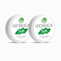 LECHUGA - Soft Crema Multipropósito 55 ml x 2 Unidades