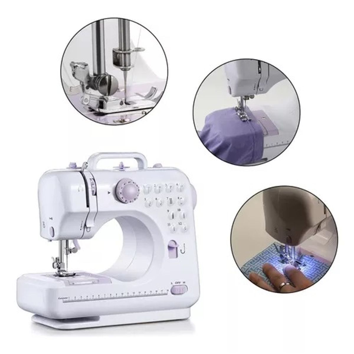 GENERICO - Mini Maquina De Coser 505l