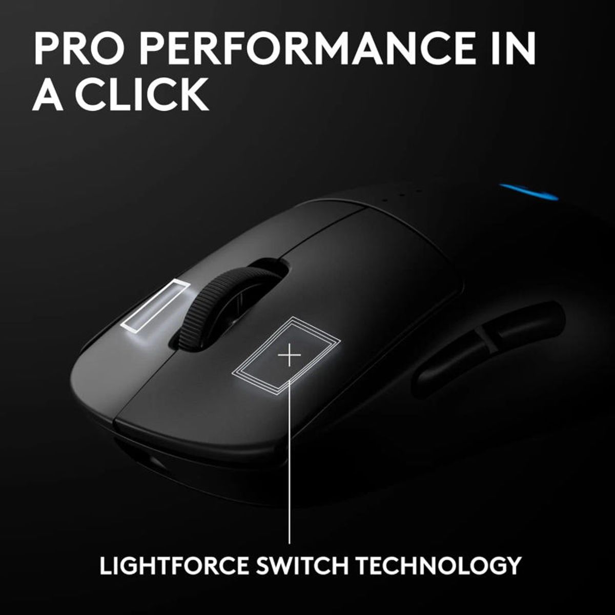 LOGITECH - Logitech mouse Wireless PRO 2 Black 910-007246