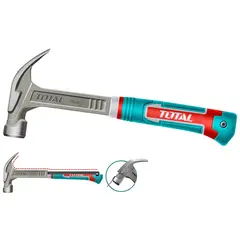 TOTAL TOOLS - Martillo mango Fibra 16oz Total
