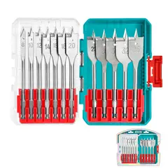 TOTAL TOOLS - Juego Mechas Paletas 12 Piezas Total