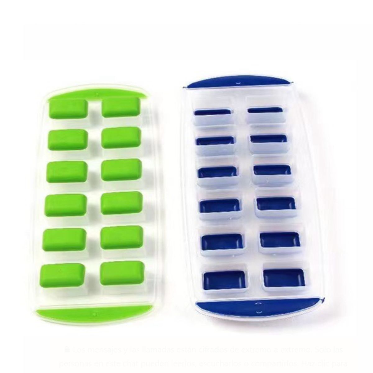 GENERICO - Cubetera Para Hielo Base Silicona Fácil Extracción
