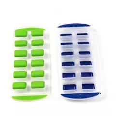 GENERICO - Cubetera Para Hielo Base Silicona Fácil Extracción