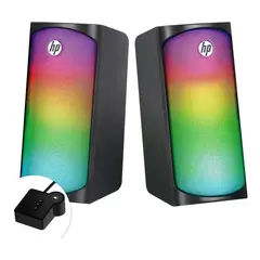 HP - Parlante Parlantes Gamer Dhe-6004 Con Luces Rgb