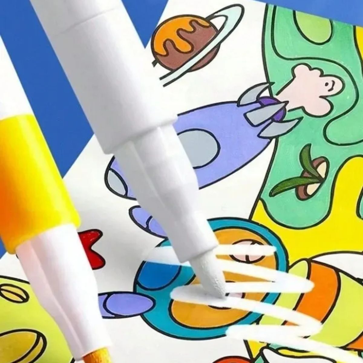 GENERICO - Set de 120 Marcadores de Pintura Acrílica Profesional