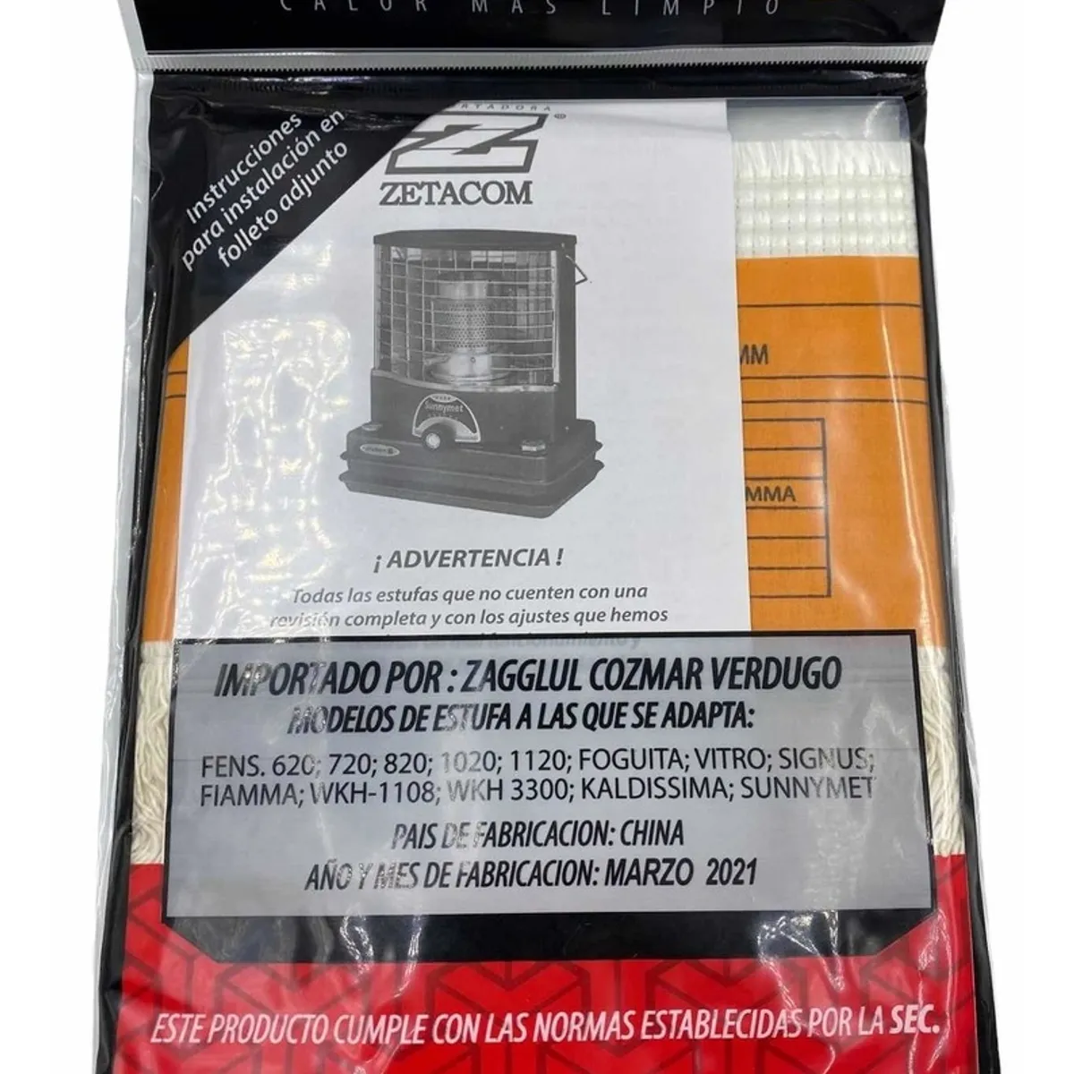 GENERICO - Mecha Para Estufa Modelo Fensa  Mademsa  Sunnymet