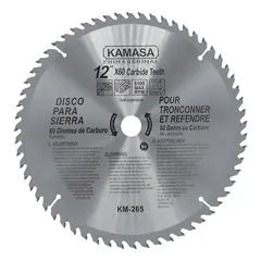 GENERICO - Disco De Banco Sierra 12 Pulgadas X 60 Dientes