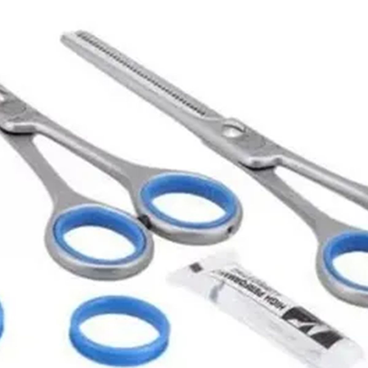 GENERICO - Set tijeras Kiepe Academy 55 profesional plateado