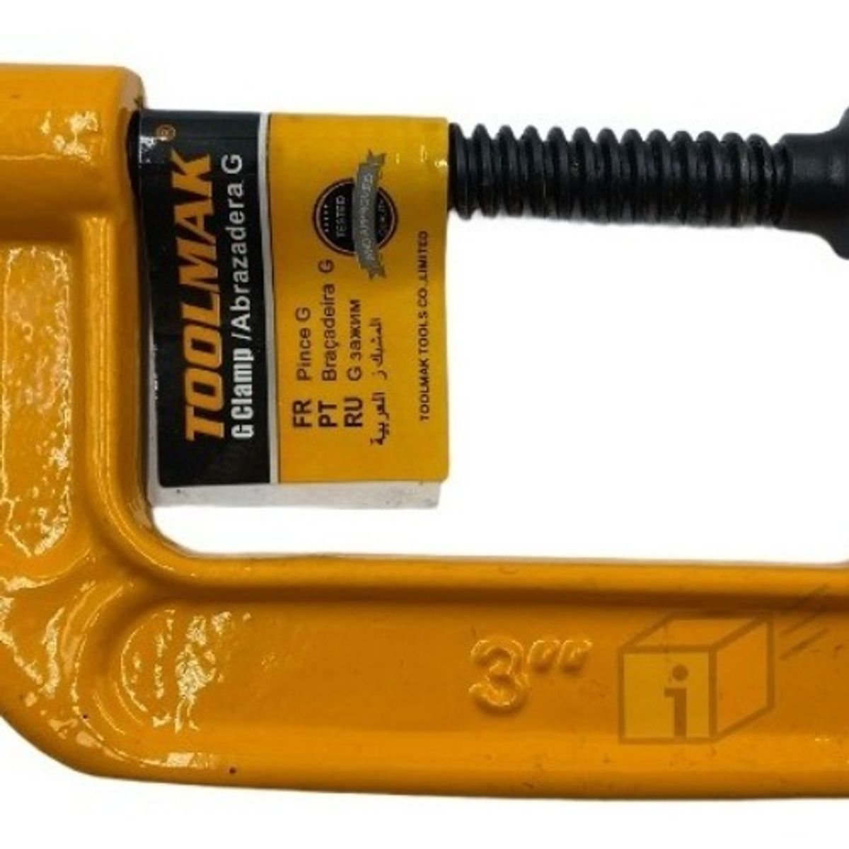 GENERICO - Prensa Tipo C O G 3 Pulgadas Toolmak