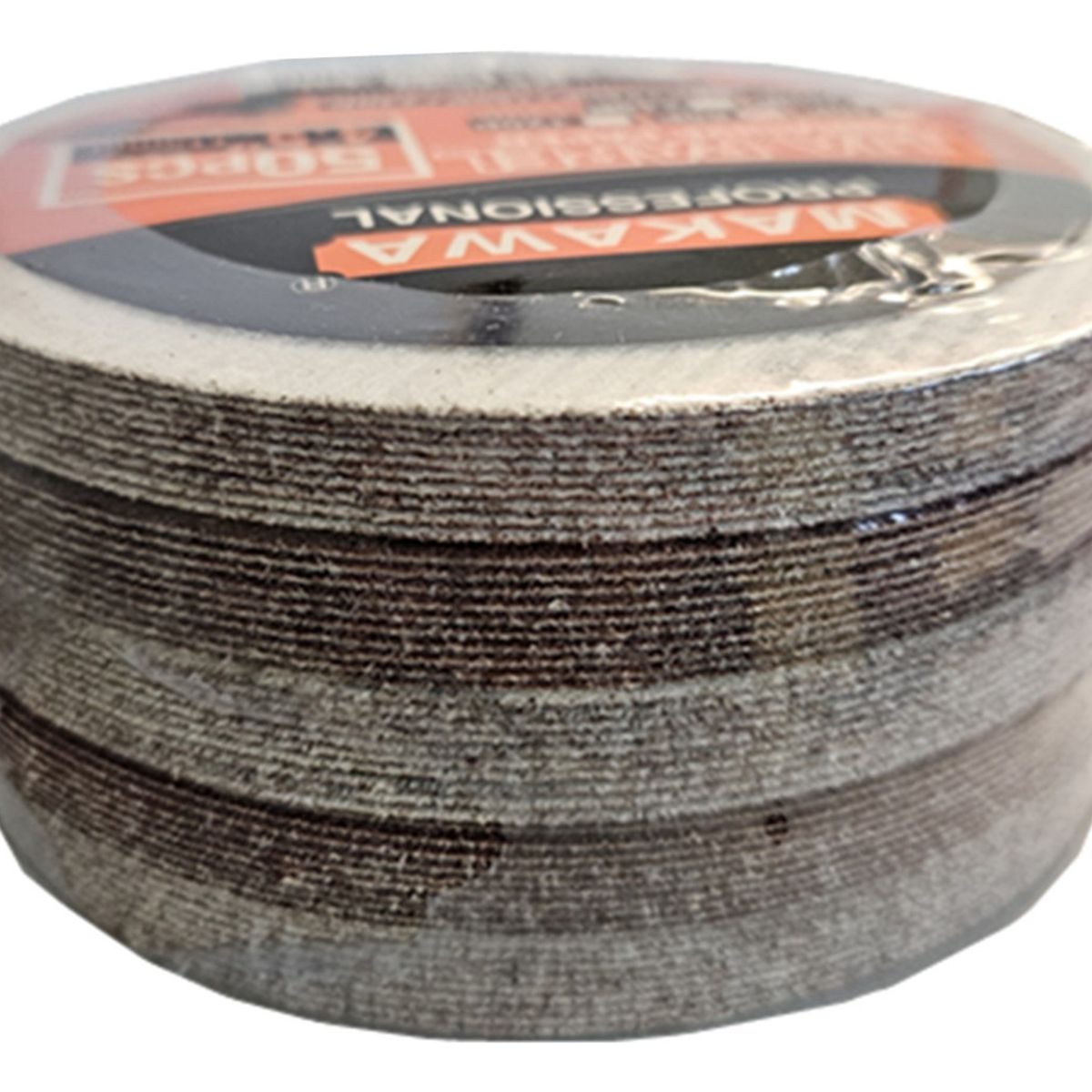 GENERICO - 50 Disco Lija Para Pulir 115mm Velcro Grano 40 Makawa Color Único Color