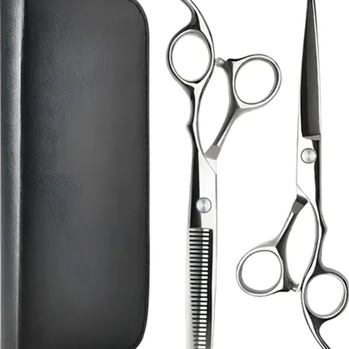 GENERICO - Set tijeras filo navaja + entresacadora