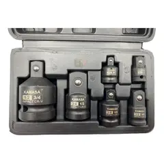 GENERICO - Juego Set Dados Adaptador Reductor 6 Piezas Kamasa