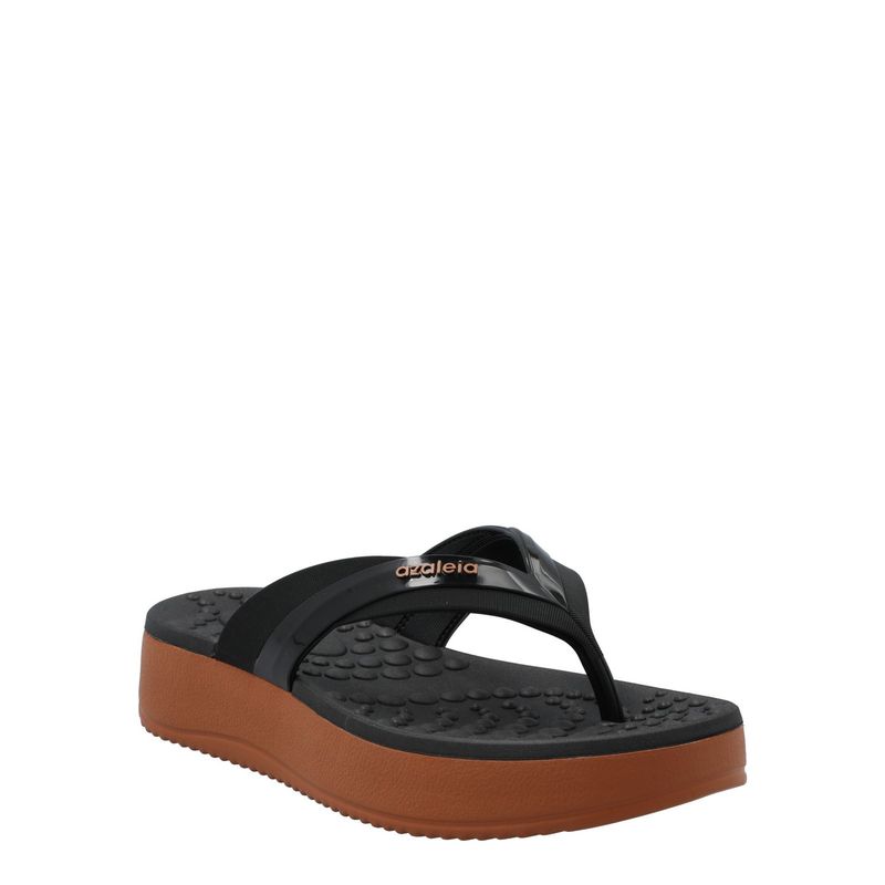 AZALEIA - Hawaiana Mujer Marilia Negro AZALEIA