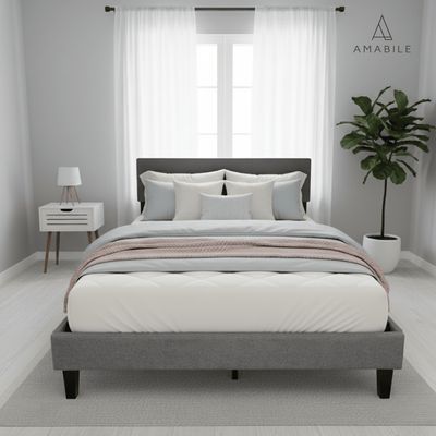 Imagen 2 del producto Base De Cama Cortona 2 Plazas Gris Grafito